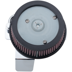 HP SERIES AIR CLEANER FOR MILWAUKEE EIGHT GZP Chrome ME17-UP round HP A/C w/breath
