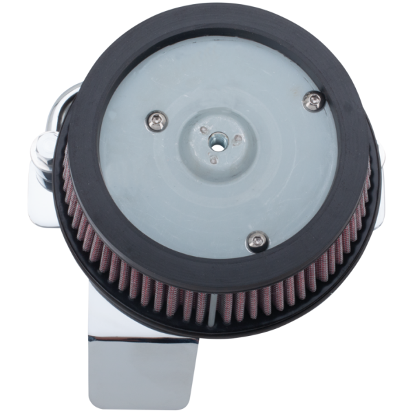 HP SERIES AIR CLEANER FOR MILWAUKEE EIGHT GZP Chrome ME17-UP round HP A/C w/breath