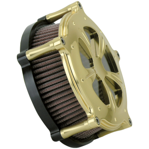 PANORAMA DEEP-THROAT AIR CLEANERS GZP Bronzed Panorama Aircleaner w/clear