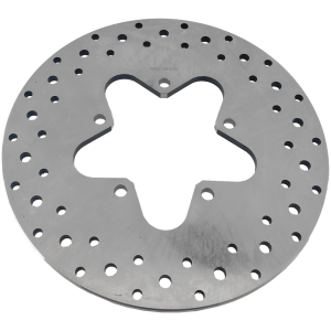 POLISHED AND DRILLED STAINLESS STEEL DISC BRAKE ROTORS GZP Rear Inox brake rotor FLH/T86-99