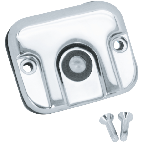 CHROME MASTER CYLINDER COVER 1996 STYLE GZP Chrome Fluted master cyl. cap 96up