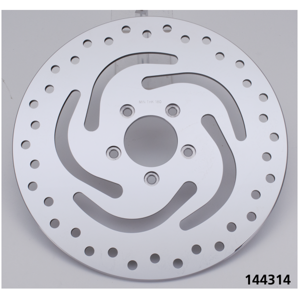 STOCK STYLE STAINLESS STEEL DISC BRAKE ROTORS GZP polished sunwave rotor fr RH 00-up