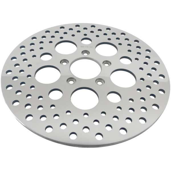 POLISHED AND DRILLED STAINLESS STEEL DISC BRAKE ROTORS GZP Disc Front S/S polished 00-up
