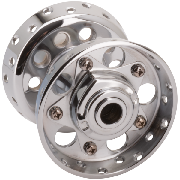 STAR HUB WITH TIMKEN STYLE BEARINGS FOR OLD STYLE INTERCHANGEABLE WHEELS GZP Bearing spacer Starhub White 2.438"