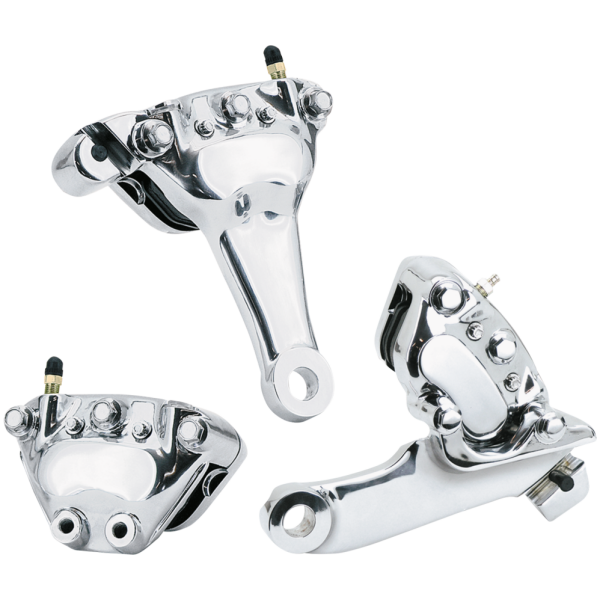 CHROME BRAKE CALIPERS GZP Chrome rear caliper FXD00-05