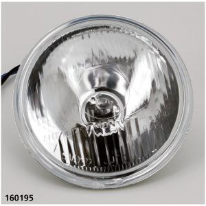 CHROME 4 1/2" EARLY MODEL SPOTLIGHT GZP Unit 4-1/2" w/12V55W-H3 bulb E-ap