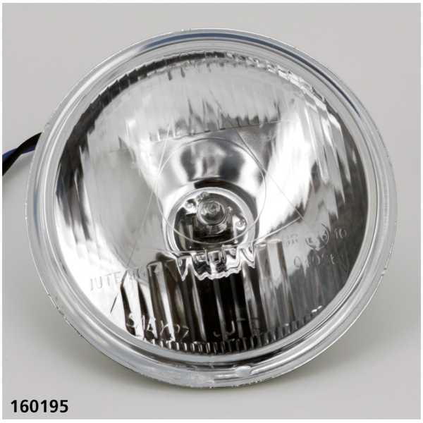CHROME 4 1/2" EARLY MODEL SPOTLIGHT GZP Unit 4-1/2" w/12V55W-H3 bulb E-ap