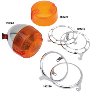 FX/XL86-01 slotted trims turn signal