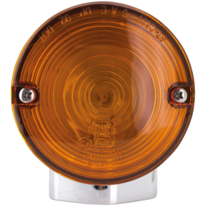 FLH STYLE TURN SIGNALS (1) GZP Turn signal amber FLH/T86-up dual fi