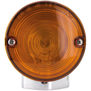 FLH STYLE TURN SIGNALS (1) GZP Turn signal amber FLH/T86-up sing