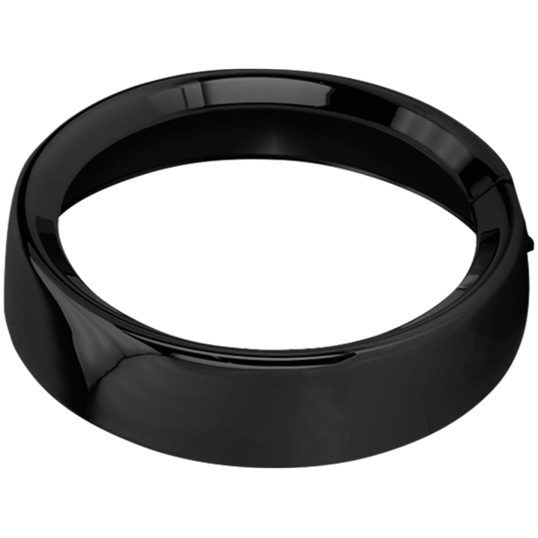 EXTENDED LOOK TRIM RING FOR 7" HEAD LIGHT GZP Black 7" Headlight Trim Ring