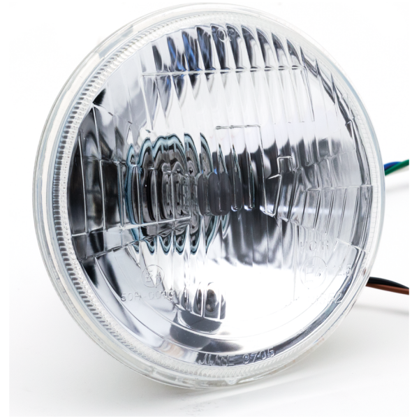 ZODIAC'S E-APPROVED H4 HEADLIGHT UNITS GZP EU 5.75" H4 unit w/bulb & parking li