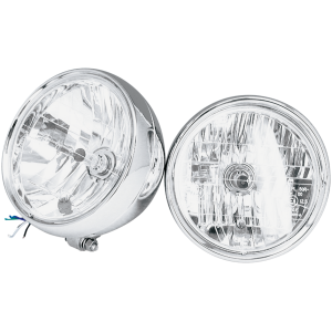 7" CUSTOM HEADLIGHTS GZP Custom headlight 7" facet cut bottom