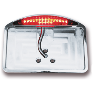 SIDE MOUNT & FENDER MOUNT LICENSE PLATE BRACKETS WITH LED TAILLIGHTS GZP License plate bracket LED Light