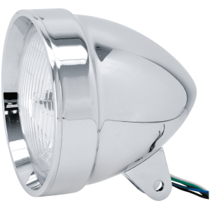 EU APPROVED 5 3/4" CHROME BILLET ALUMINUM HEADLIGHTS