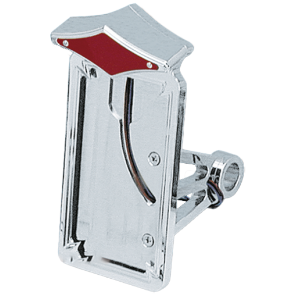 LICENSE PLATE BRACKETS WITH DIAMOND STYLE LED TAILLIGHTS GZP Licenseplate w/diamond LED light Ver