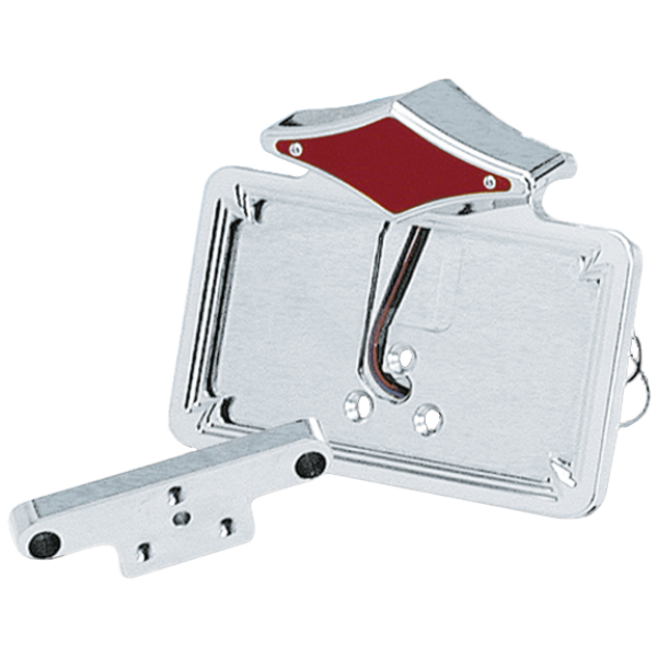 LICENSE PLATE BRACKETS WITH DIAMOND STYLE LED TAILLIGHTS GZP Licensepl.w/diamond LEDlight blockmo