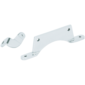 CUSTOM STYLE OIL TANK BRACKETS FOR SOFTAILS GZP Chrome fr&rr oil tank brackets, cust