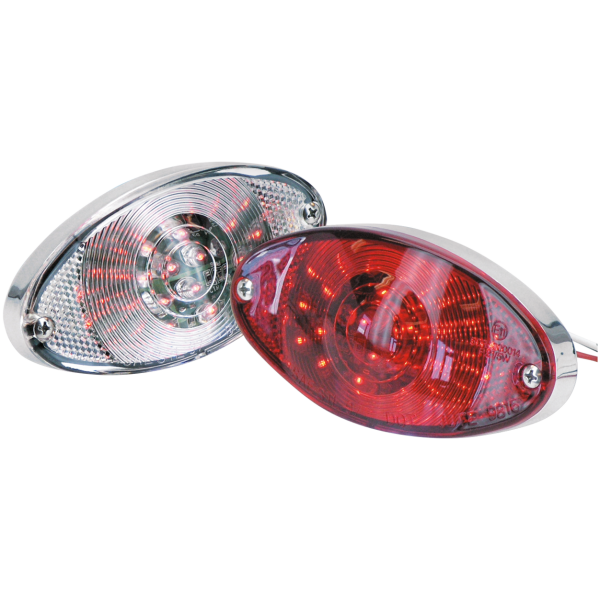 SUPER SLIM CAT-EYE LED TAILLIGHT GZP Super thin LED E-appr clearlens tail