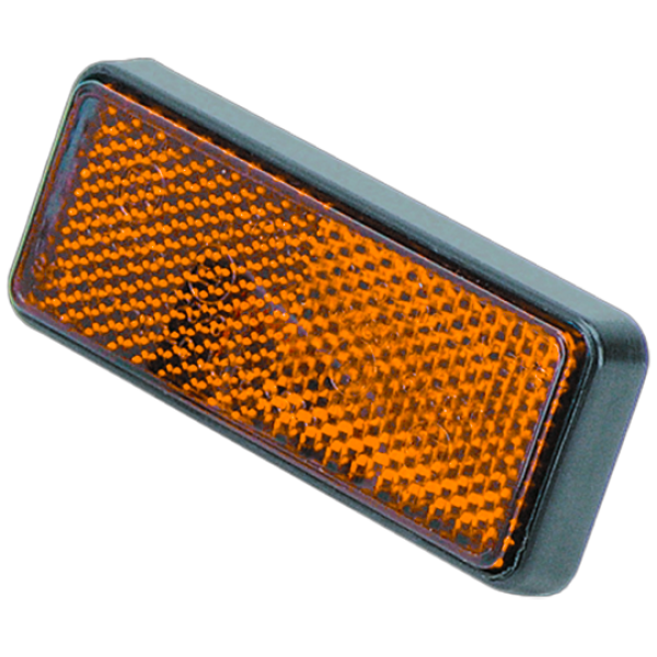 E-APPROVED ADHESIVE REFLECTORS GZP Big rectangular amber reflector E-ap