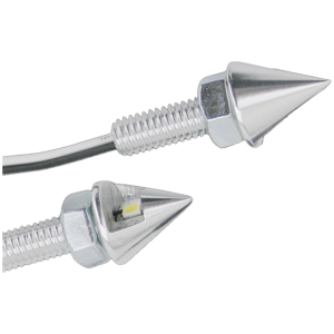 DOMED AND POINTED MINI LED LICENSE PLATE LIGHTS GZP Mini LED pointed licenseplate lights
