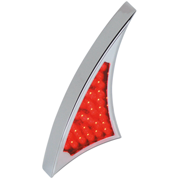 SIDEMOUNT LICENSE PLATE BRACKET WITH GOTHIC LED TAILLIGHT