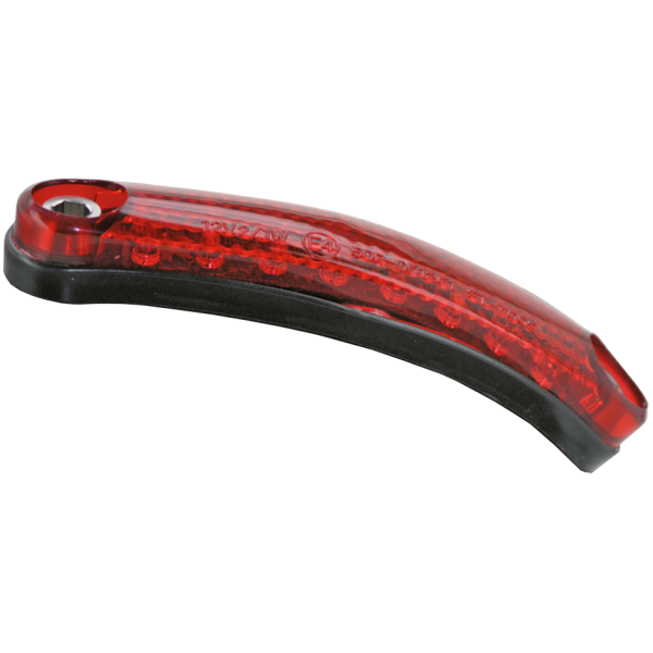 FLEXI LED MARKER LIGHTS GZP Flexi LED markerlight red lens