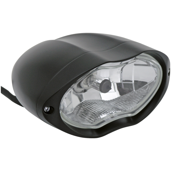 SUN RAY HEADLIGHT GZP Black Sunray headlight DOT 12V 55/66