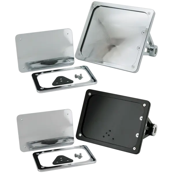 LICENSE PLATE FRAMES AND BACKING PLATES GZP Chr.billet license frame Portugal115