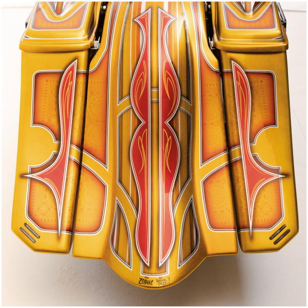 CUSTOM LED TAILLIGHTS (1) GZP Aurora red lens red LED tail/stoplgh