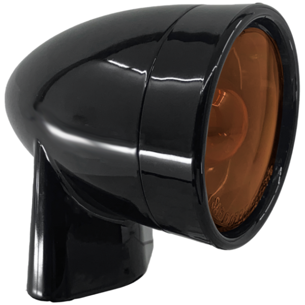 GENUINE ZODIAC REVOX BULLET TURN SIGNALS GZP Revox blk amber bullet fr DF turnsgn