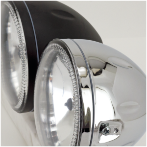 SYNAPSE H4 5 3/4" HEADLIGHTS GZP Synapse Black 5.75" LED/H4 Headlight