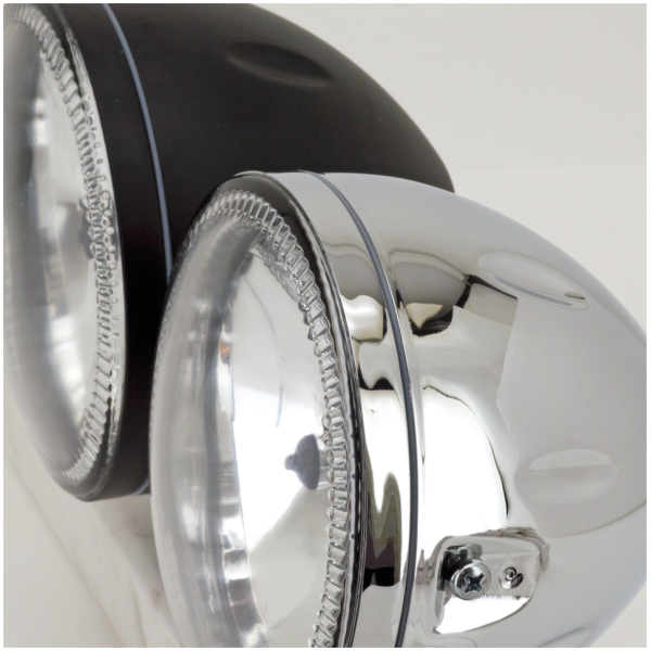 SYNAPSE H4 5 3/4" HEADLIGHTS GZP Synapse Black 5.75" LED/H4 Headlight