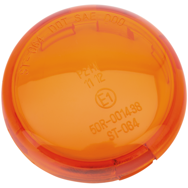 DEUCE STYLE TURN SIGNAL LENSES GZP Amber replacement lens 162371 & 1623