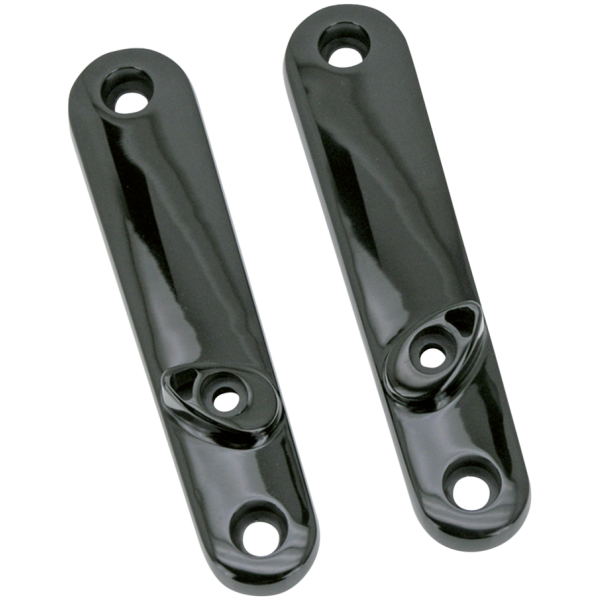 FRONT TURN SIGNAL BRACKETS FOR TOURING GZP Black turnsignal bracket set Tour