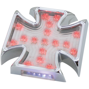 CHROME BILLET MALTESE STYLE LED TAILLIGHT
