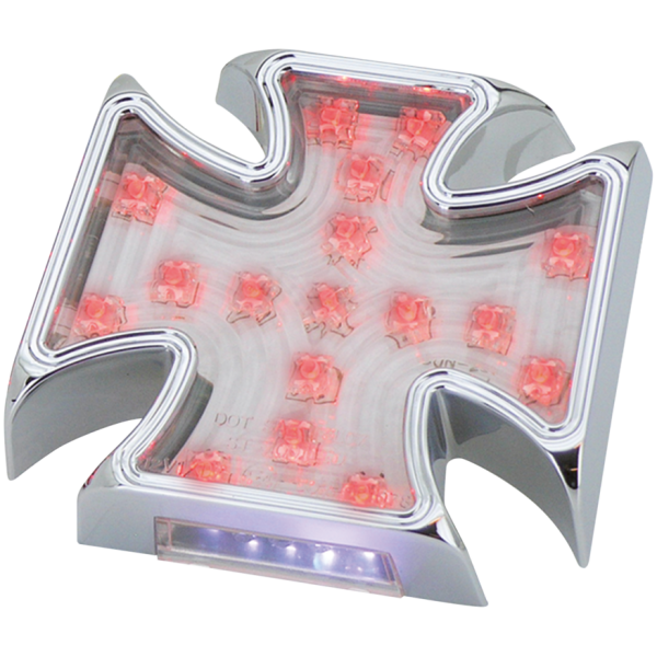 CHROME BILLET MALTESE STYLE LED TAILLIGHT