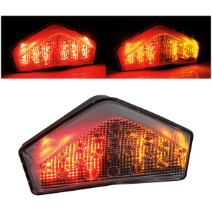 SPRINT LED TAILLIGHT WITH INTEGRATED TURN SIGNALS GZP Sprint LED taillight w/turnsign.clea