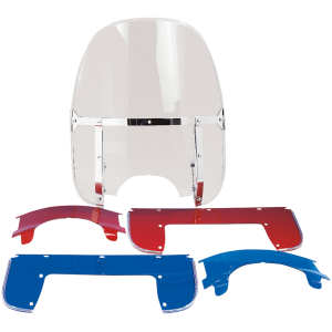 WINDSHIELDS FOR FL MODELS GZP Replacement lower window clear