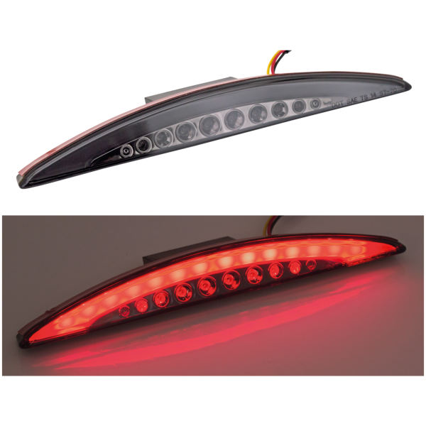 ZODIAC'S BREAKOUT CHOPPED LED TAILLIGHT GZP Breakout LED taillight clear lens