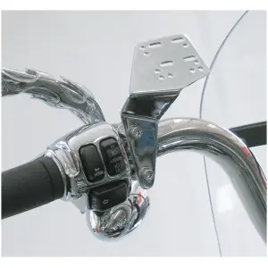 HANDLEBAR MOUNT KIT FOR MOBILE DEVICES GZP Chrome electronic device multi mount