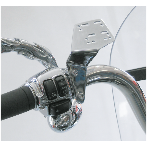 HANDLEBAR MOUNT KIT FOR MOBILE DEVICES GZP Chrome electronic device multi mount