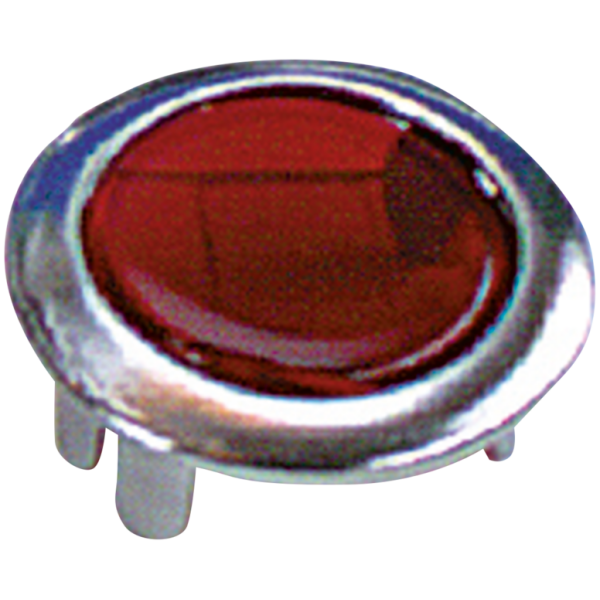 INSTRUMENT PANEL 1962-1967 GZP Lens only for 3 Light dash. (RED)