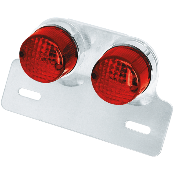 CUSTOM TAILLIGHT GZP Dual Custom taillight w/brkt E-ap