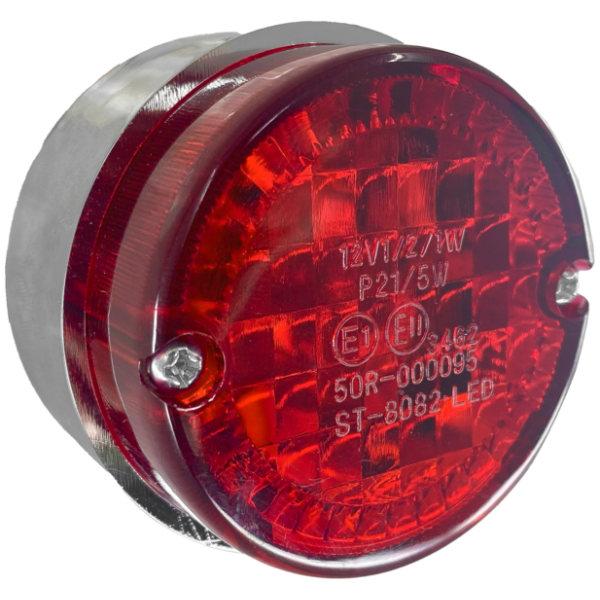 CUSTOM TAILLIGHT GZP Custom Round taillight E-appr