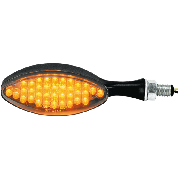 EU APPROVED BLACK LED TURN SIGNAL
