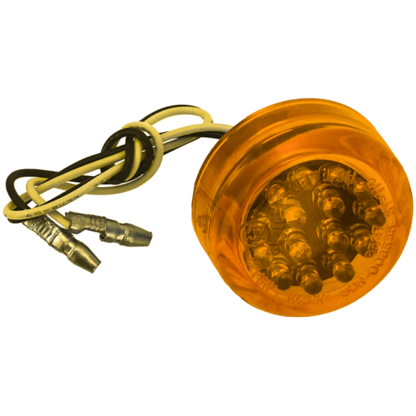 ROUND LED MINI MARKER LIGHTS GZP Mini round marker clear LED amber le