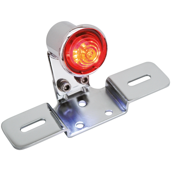 EU APPROVED CLASSIC LED TAILLIGHT GZP Classic Chrome 1.75" LED taillight E