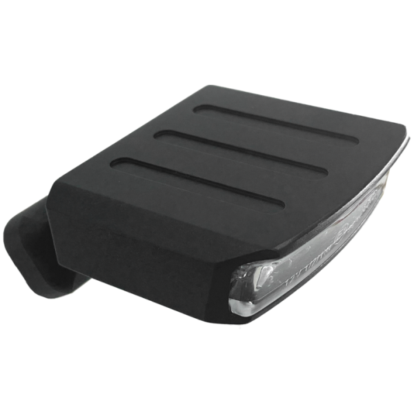 SQUARED LED TAILLIGHTS GZP Ebony taillight with clear lens