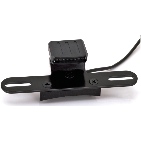 SQUARED LED TAILLIGHTS GZP Ebony taillght smoke lens w/lic.brck